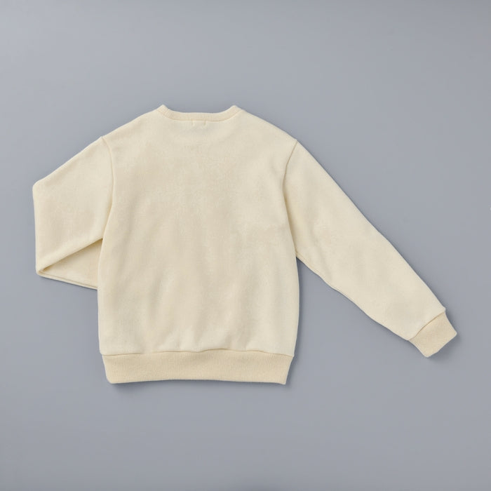 【ゴールドレーベル】カシミヤ吊り編み裏毛トレーナー（大人用）