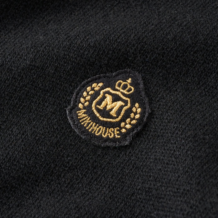 【ゴールドレーベル】カシミヤ吊り編み裏毛トレーナー（大人用）