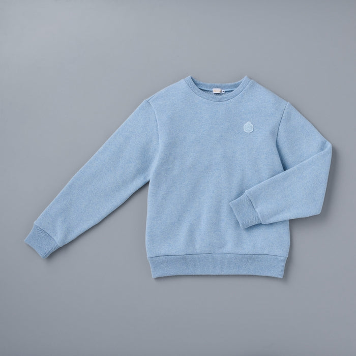 【ゴールドレーベル】カシミヤ吊り編み裏毛トレーナー（大人用）