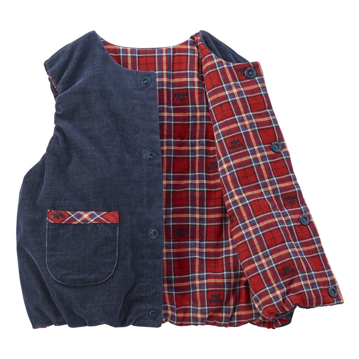 MIKI HOUSE熊可逆背心