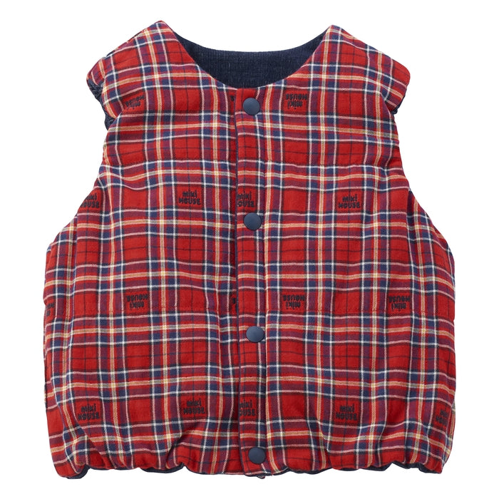 MIKI HOUSE熊可逆背心