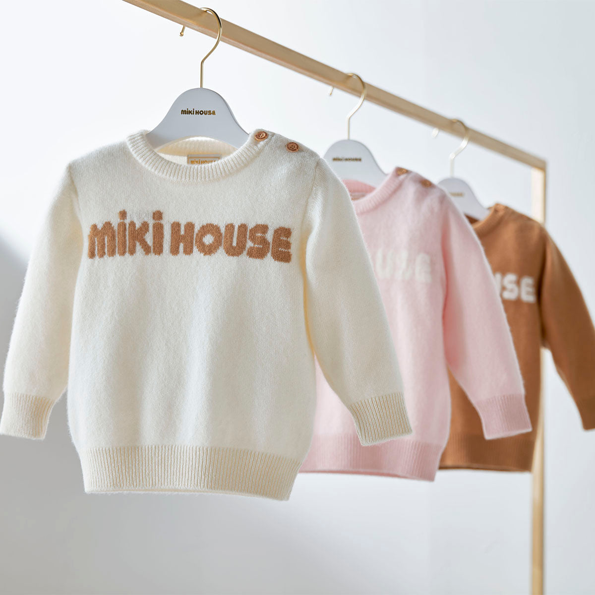 【ゴールドレーベル】ベビーカシミヤセーター