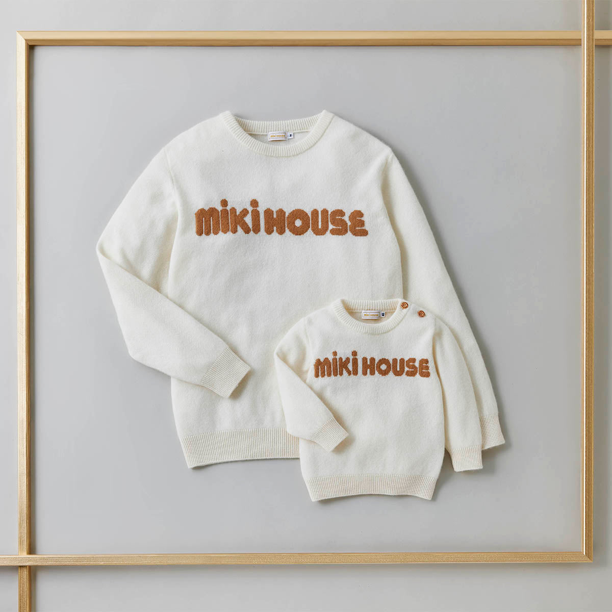 【ゴールドレーベル】ベビーカシミヤセーター