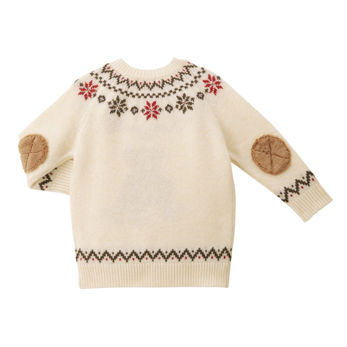 感謝祭】ミキハウスベアセーター【キャンセル・返品不可