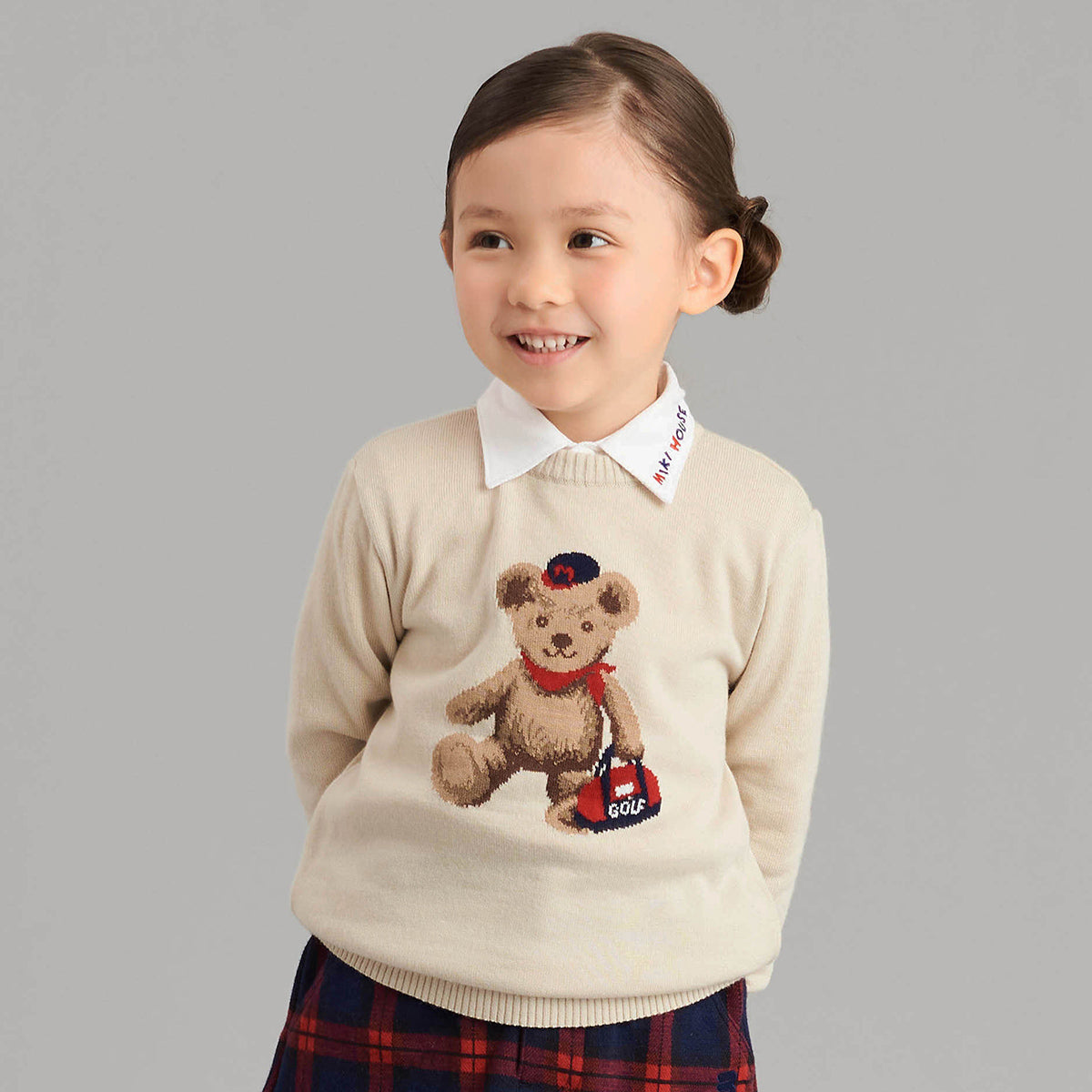 MIKI HOUSE毛线毛衣