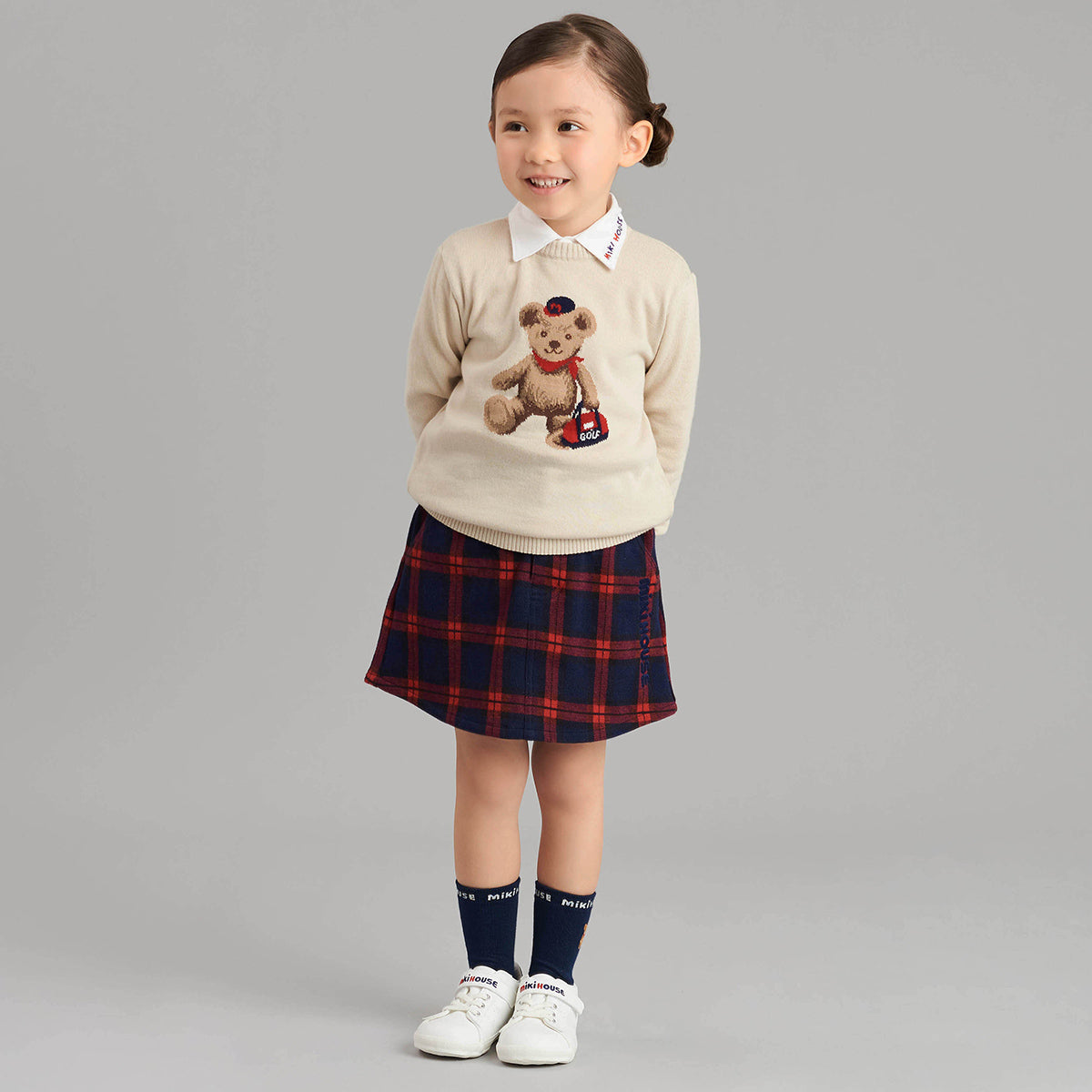 MIKI HOUSE毛线毛衣