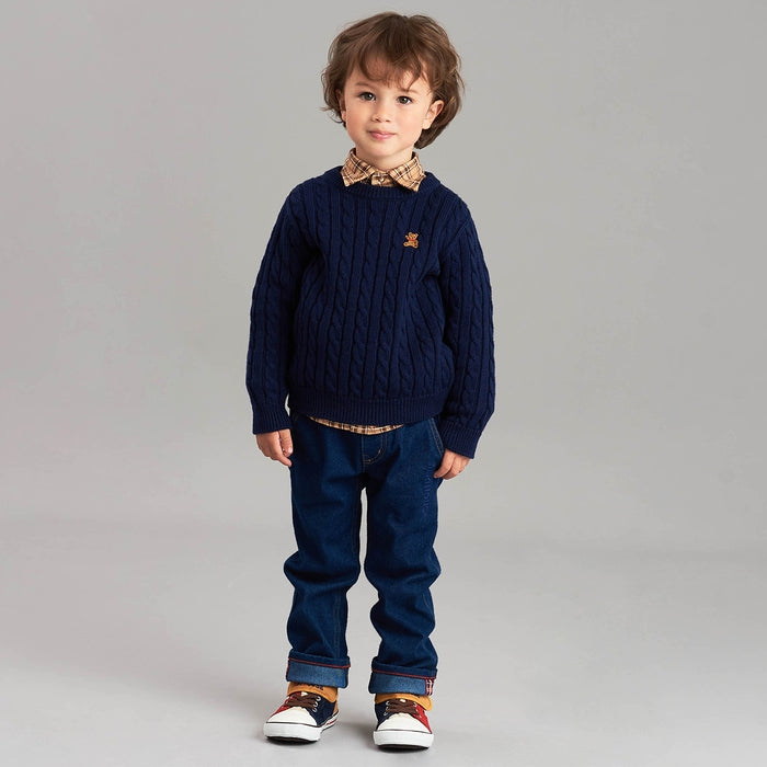 ミキハウスベアセーター