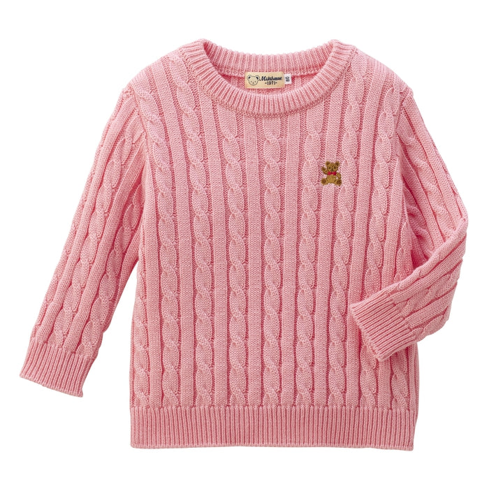 ミキハウスベアセーター