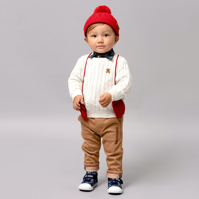 ミキハウスベアセーター