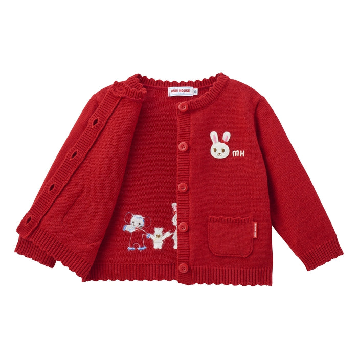 ニットカーディガン