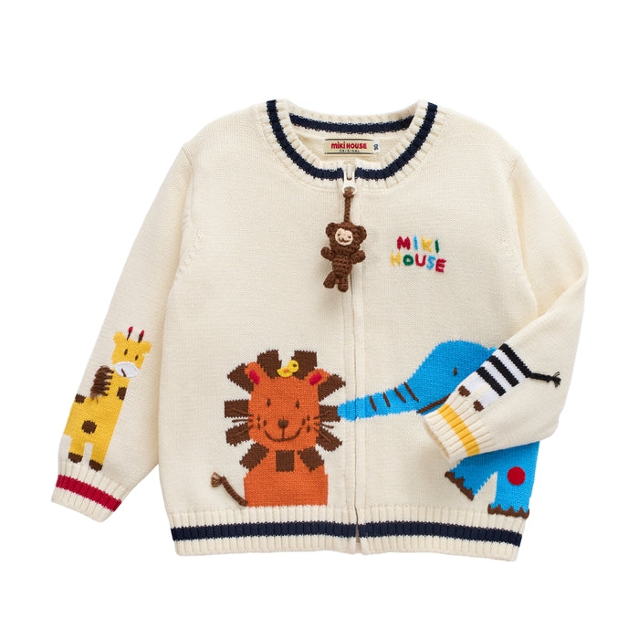 感謝祭】綿ニットカーディガン【キャンセル・返品不可】 – ミキハウス