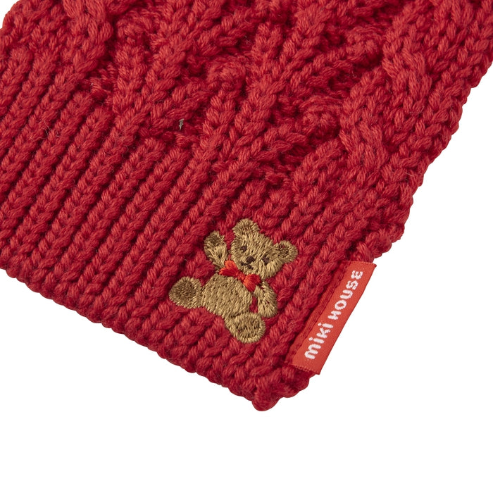 ミキハウスベア マフラー