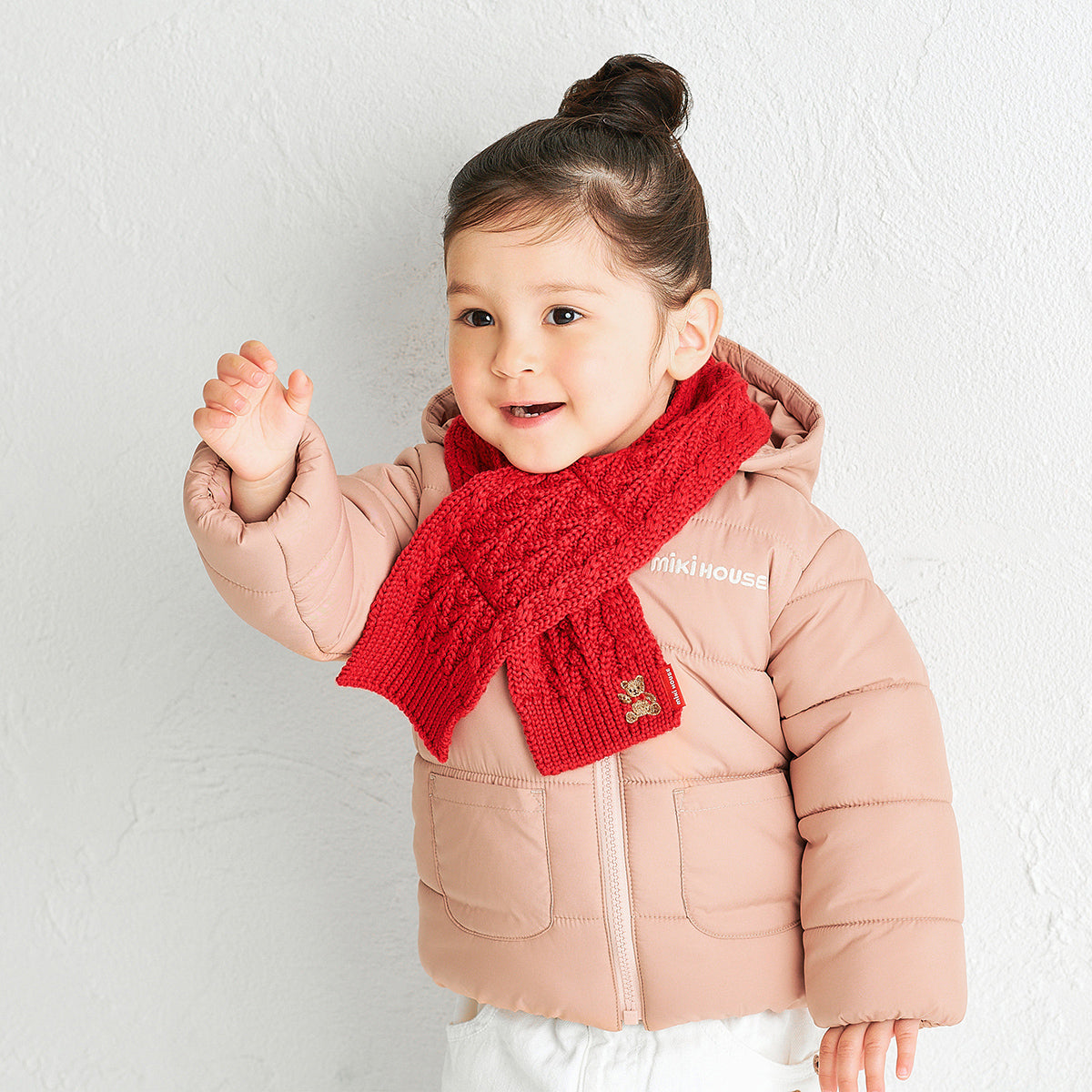 ミキハウスベア マフラー