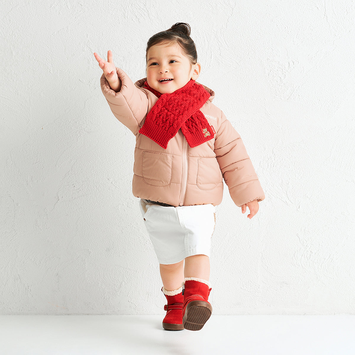 ミキハウスベア マフラー