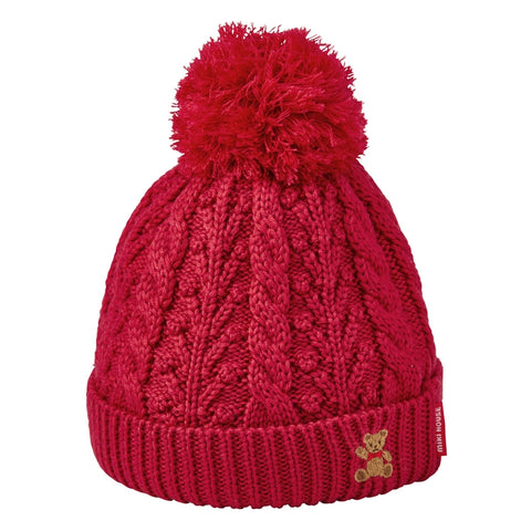 MIKI HOUSEBear knit hood