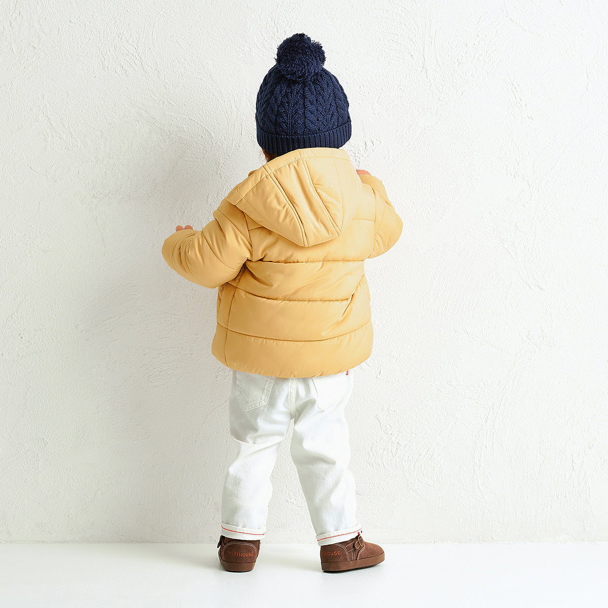 MIKI HOUSEBear knit hood