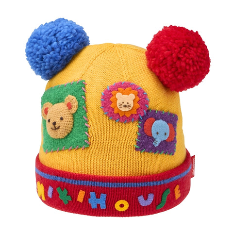 ミキハウスベア ニットフード