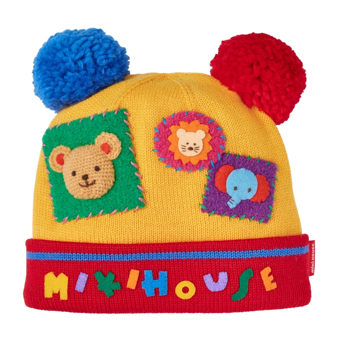 ミキハウスベア ニットフード