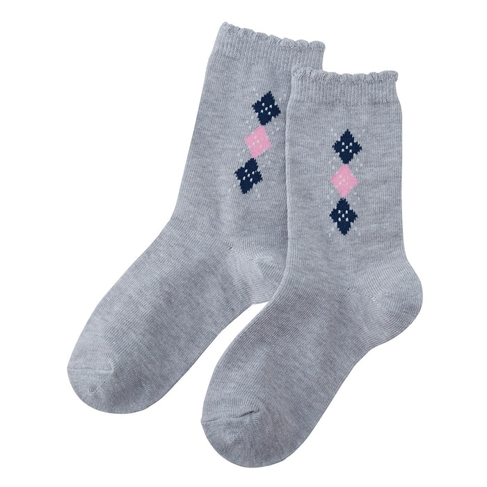[Thanksgiving] Crew socks pack 3 pairs set (17cm-23cm) [No cancellations or returns]