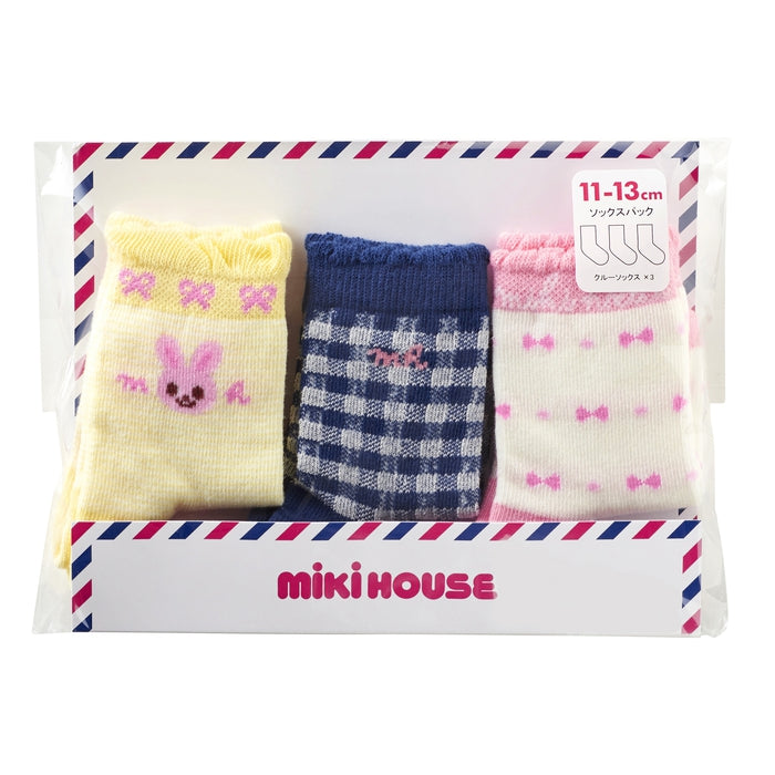 [Thanksgiving] Set of 3 socks packs (11cm-17cm) [No cancellations or returns]