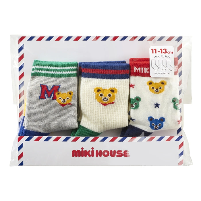[Thanksgiving] Set of 3 socks packs (11cm-17cm) [No cancellations or returns]