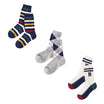 [Thanksgiving] 3-pair socks pack set (17cm-23cm) [No cancellations or returns]