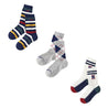 [Thanksgiving] 3-pair socks pack set (17cm-23cm) [No cancellations or returns]