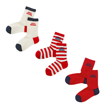 【WEB限定】ソックスパック３足セット【WebLimited】 赤 商品画像
