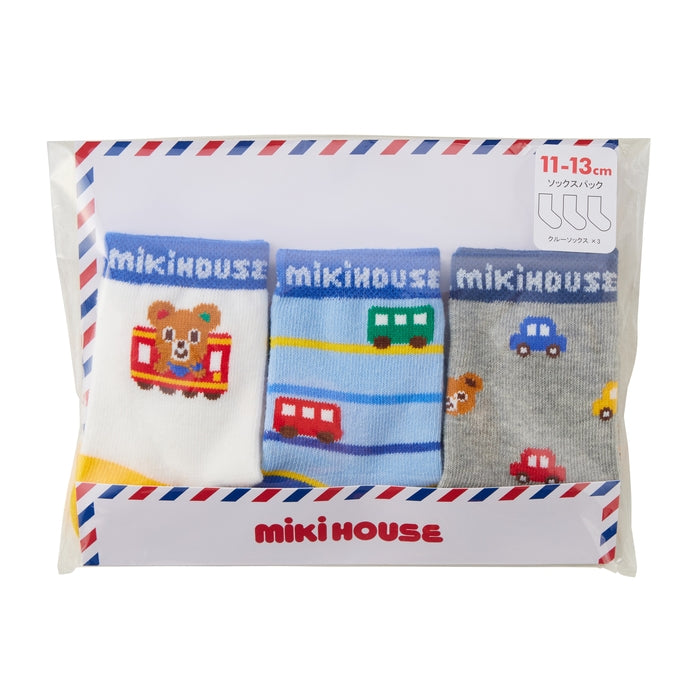 ソックスパック３足セット(11cm-17cm)