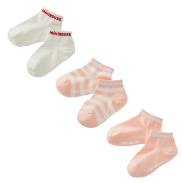 【WEB限定】ローカットソックスパック３足セット【WebLimited】 ピンク 商品画像