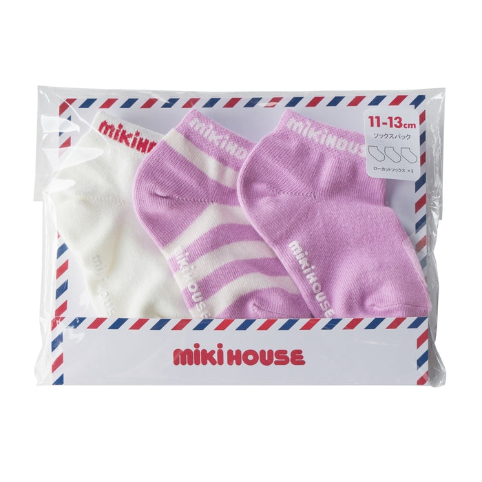 【WEB限定】ローカットソックスパック３足セット【WebLimited】