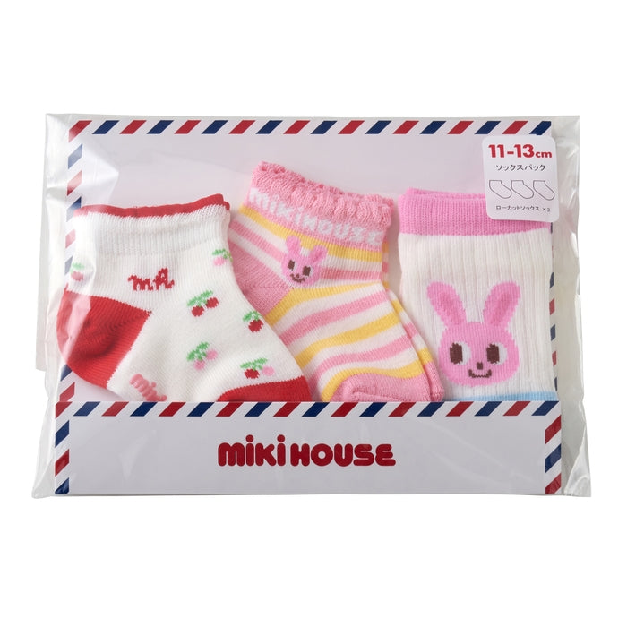 ローカットソックスパック３足セット(11cm-17cm) 22