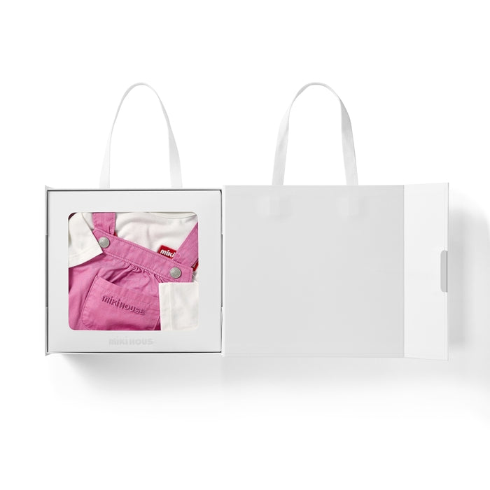 WEB限定】ギフト ジャンパースカートセット【BOX付き】 – ミキハウス