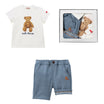 【WEB限定】ギフト　ミキハウスベア半袖Ｔシャツセット【BOX付き】