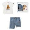 【WEB限定】ギフト　ミキハウスベア半袖Ｔシャツセット【BOX付き】