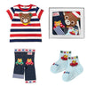 【WEB限定】ギフト　ボーダー半袖Ｔシャツセット【BOX付き】