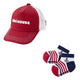 [WEB limited] UV protection cap and socks set