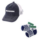 [WEB limited] UV protection cap and socks set