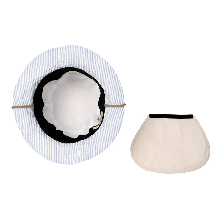 [仅Web]带阳光的紫外线保护帽和袜子