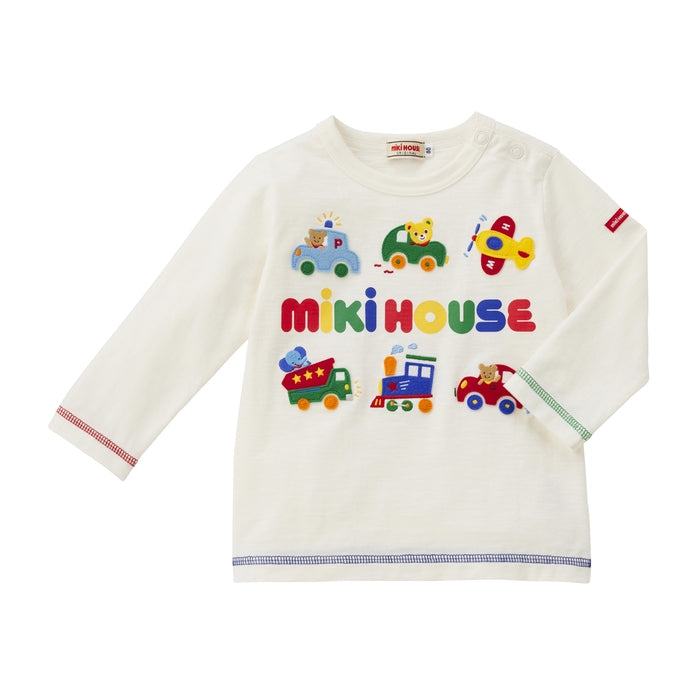 WEB限定】ギフト 長袖Tシャツセット【BOX付き】 – ミキハウス