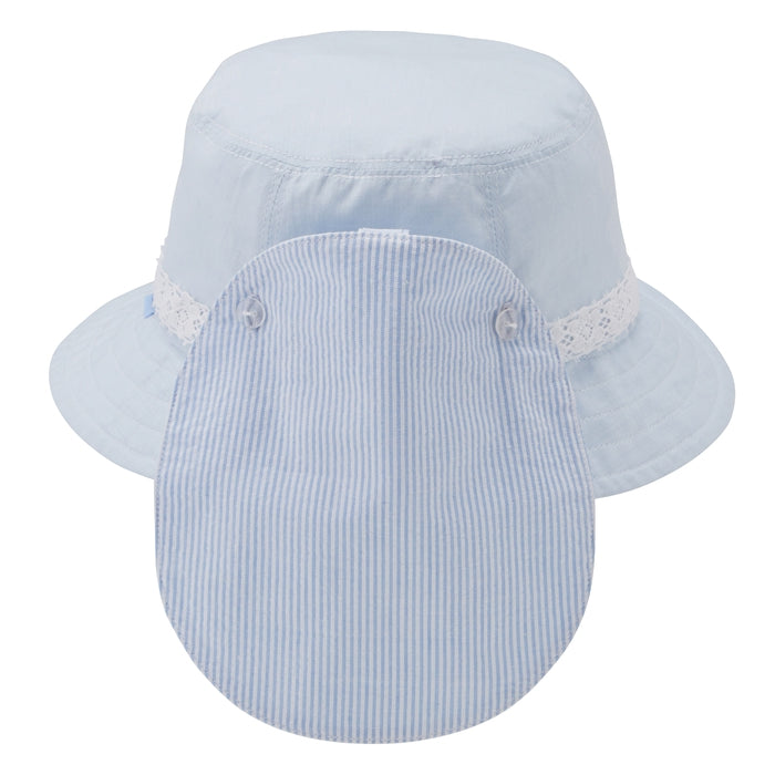 [仅Web]带阳光的紫外线保护帽和袜子