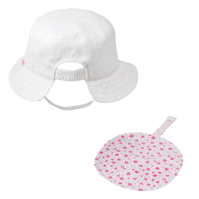 [仅Web]带阳光的紫外线保护帽和袜子