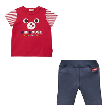 【WEB限定】春夏 プッチー半袖Tシャツセット 赤 商品画像