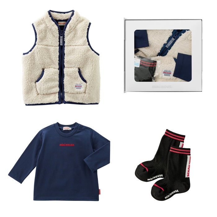 【WEB限定】ギフト フリースベストセット【BOX付き】