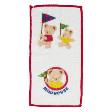 MIKI HOUSEbear mini towel red 商品画像