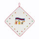MIKI HOUSEbear loop towel