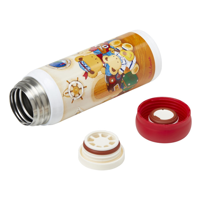 MIKI HOUSE熊不锈钢瓶