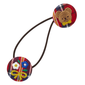 MIKI HOUSEbear hair tie red 商品画像