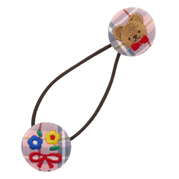 MIKI HOUSEbear hair tie pink 商品画像