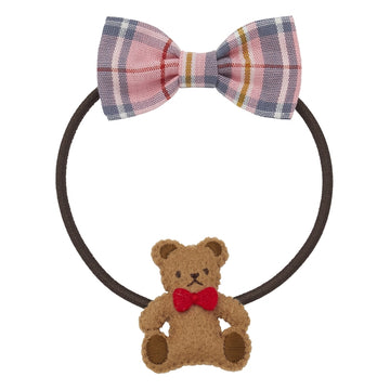 MIKI HOUSEbear hair tie pink 商品画像